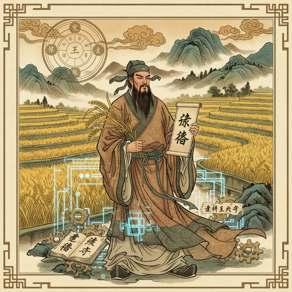 韋千里八字 - 稼穡格