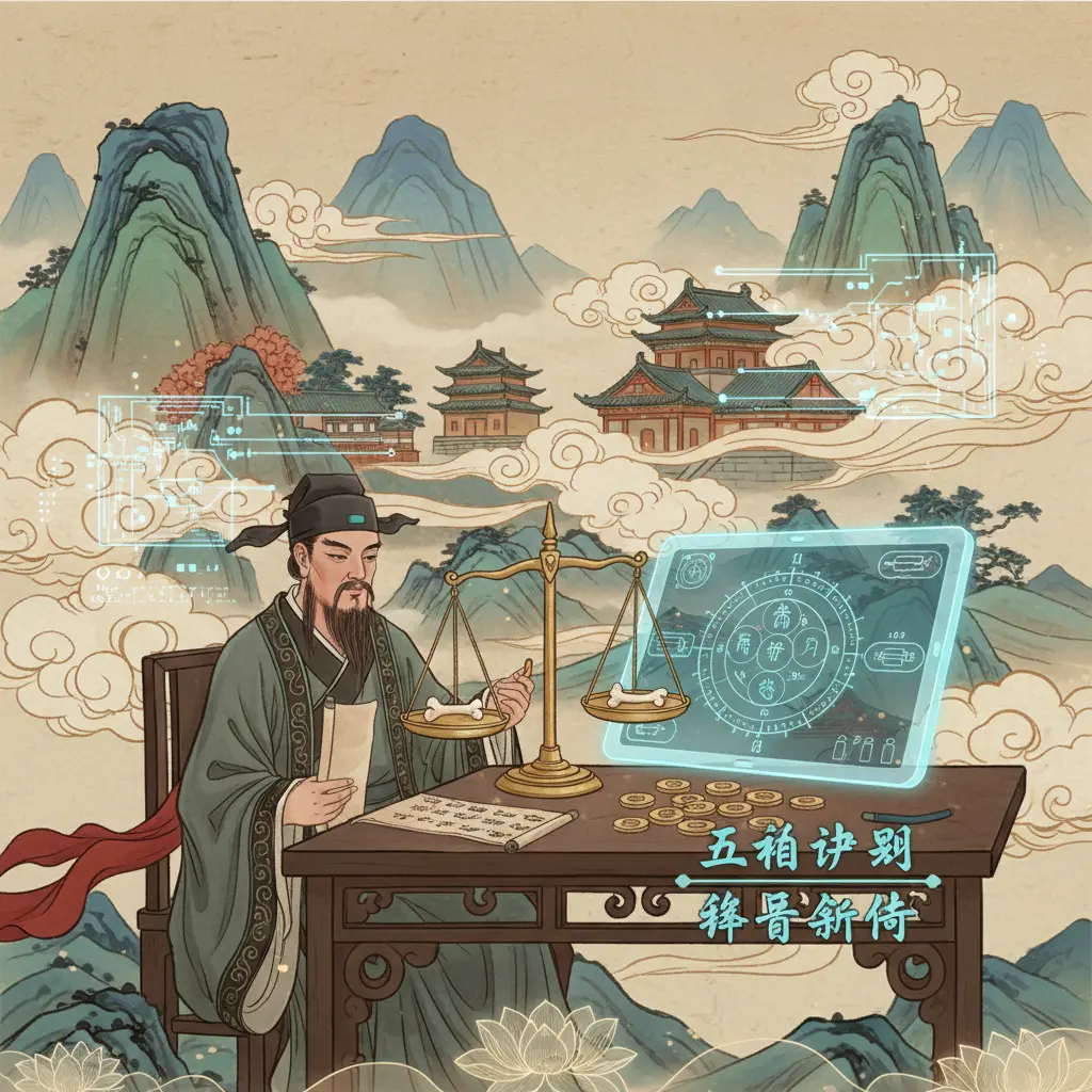 五行查詢 - 稱骨算命