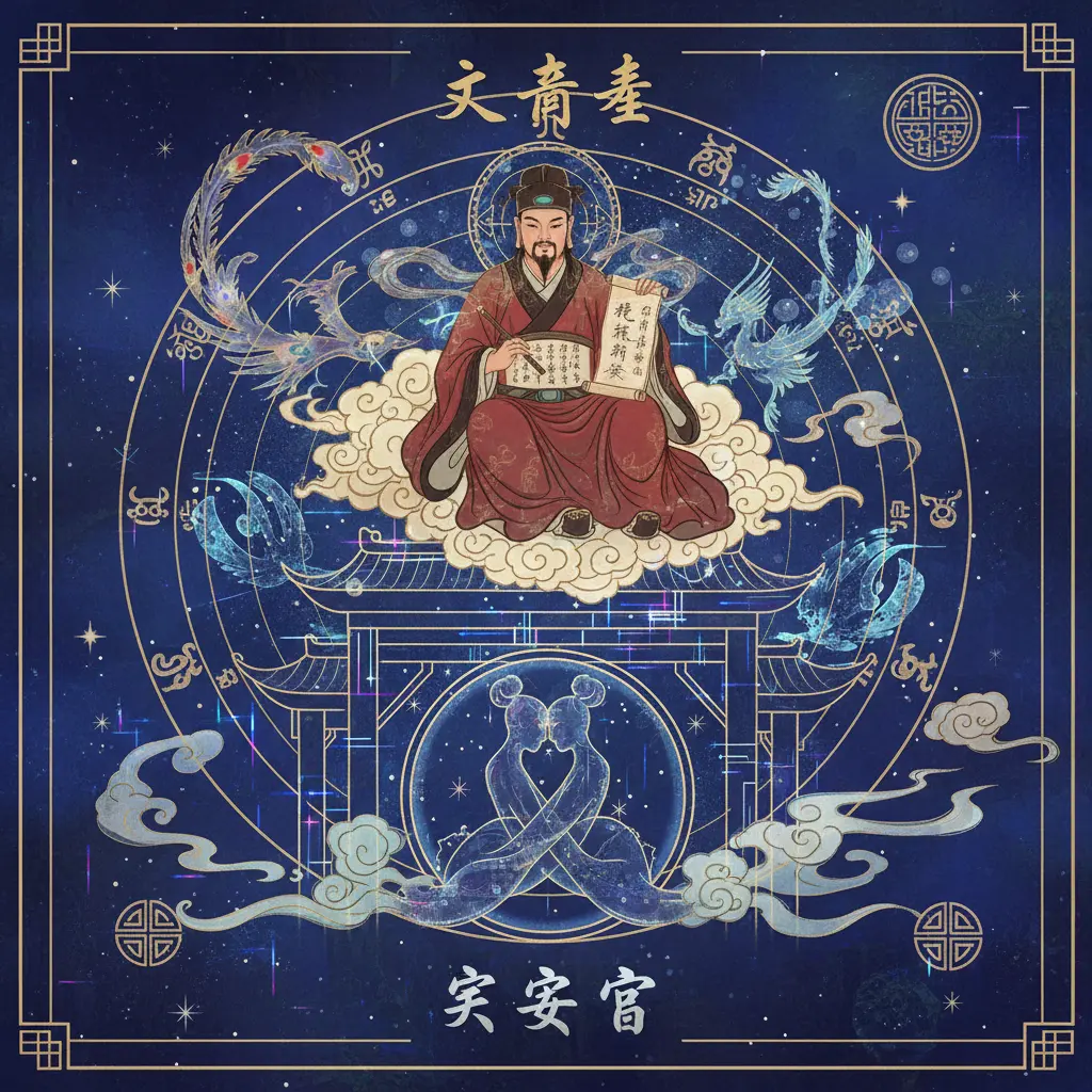 夫妻宮 - 文昌星