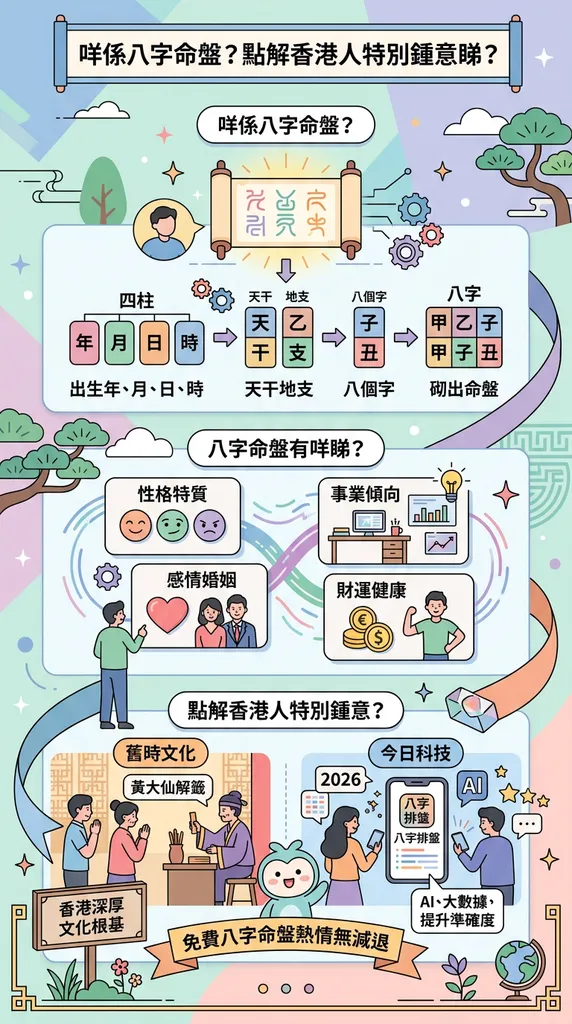 咩係八字命盤？點解香港人特別鍾意睇？