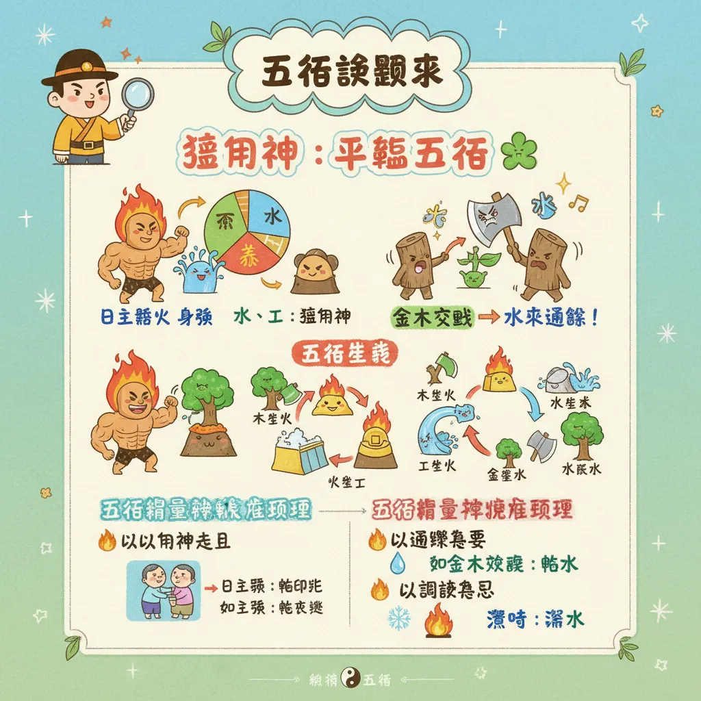 五行喜忌的深度解析與應用法則
