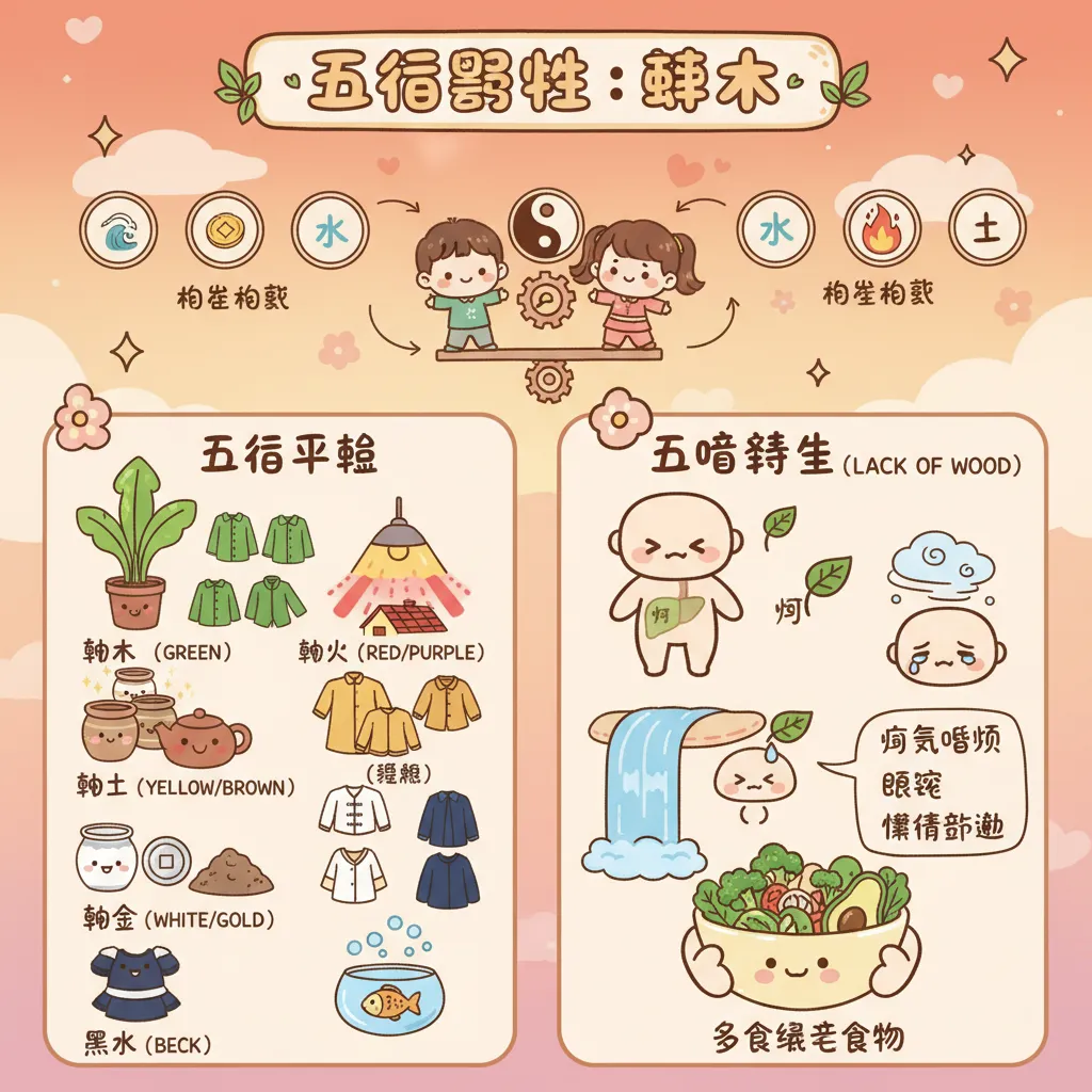 五行平衡的應用與調整：從生活環境到養生調理