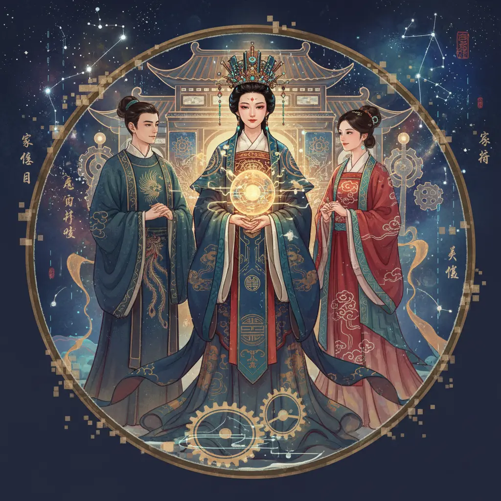 夫妻宮 - 天府星