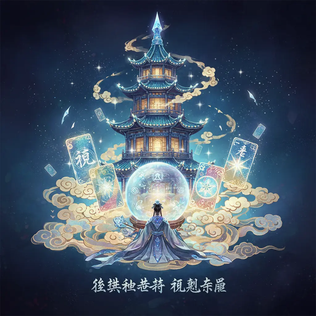 直覺塔羅 - 施華洛世奇水晶